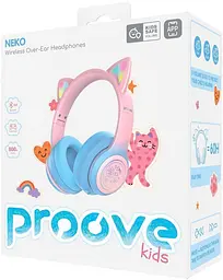 Навушники Proove Kids Neko (APP) Blue/Pink (HPNK0001AP26) - мініатюра 2