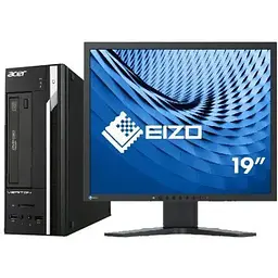 Комплект Комп'ютер Acer Veriton X2631G SFF (G1840/8/500) + Монітор 19" Б/В