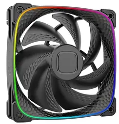 Вентилятор Geometric Future Squama 2503 120mm ARGB (GEO-S2503B-1) Black - мініатюра 4