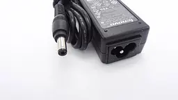 Блок живлення для ноутбука Lenovo 20V, 2A, 40W, 5.5x2.5мм, 3 hole, прямий роз'єм, black (без кабеля!) - мініатюра 2