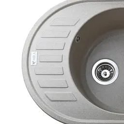 Гранітна мийка Mira ARNICA бежевий 620 х 500 мм - мініатюра 5