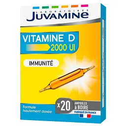Вітамін D Juvamine 2000 МО ампули (20 шт. х 10 мл)