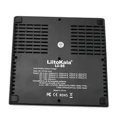 Зарядний пристрій LiitoKala Lii-S6 6 каналів Чорний (2679370576) - мініатюра 2