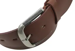 Широкий шкіряний ремінь під джинси Skipper 1496-50 Коричневий - мініатюра 6