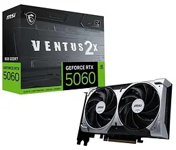 Відеокарта MSI RTX 5060 8G VENTUS 2X (RTX 5060 8G VENTUS 2X) (GDDR7, 128 bit, PCI-E v5.0 x16) - мініатюра 5