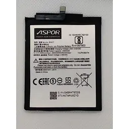 Акумулятор Aspor original для Xiaomi Redmi 6 / 6A / m1804c3dg / m1804c3cg (BN37) - мініатюра 2