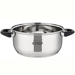 Каструля Bravo Chef L"Appetit, з кришкою, 22 см, 3,8 л (BC-2003-22) - мініатюра 3