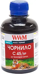 Чорнило WWM Canon PG-440/PG-445/PGI-450BK Black Pigment 200г (C45/BP)