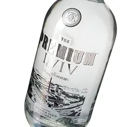 Горілка Premium Lviv Платина 40% 0.7+2 стакани - мініатюра 6