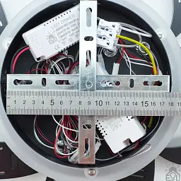 Керована світлодіодна SMART люстра ELLA ICE RGB 65+10 Вт 5R 525x90 мм Чорна ESLLSE - мініатюра 9