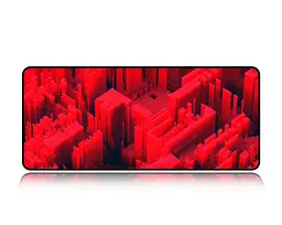 Ігрова поверхня WorkPlace GAME 3D RED MAT 300х700 мм
