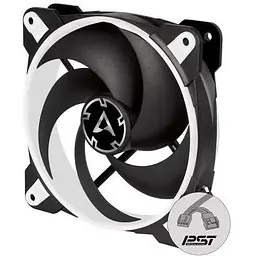 Вентилятор 120 мм Arctic BioniX P120 чорний/білий 120х120х27 мм PWM 200-2100 об/хв 4-pin гідравлічний підшипник