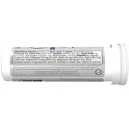 Шипучі таблетки Now Foods Effer-Energy Effervescent Tropical Punch 10 таблеток - мініатюра 4