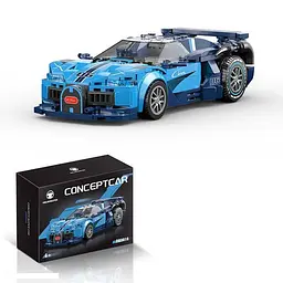 Конструктор A-Toys Автомобіль 335 деталей гумові шини DG3016