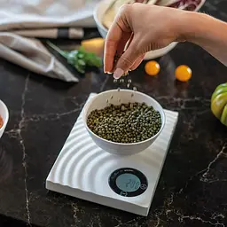 Ваги кухонні електронні Guzzini Ripples Icons білі (123600156) - мініатюра 5