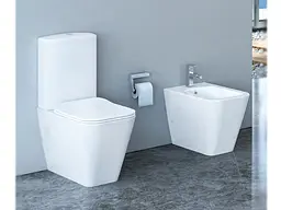 Унітаз-компакт IDEVIT Halley Rimless c функцією біде з сидінням Soft Close дюропласт + бачок SETK3204-0315-001-1-6200 - мініатюра 2