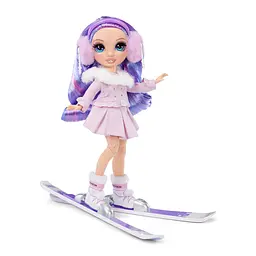 Лялька Rainbow High Winter Break Вайолет Віллоу, з аксесуарами (574804) - мініатюра 2