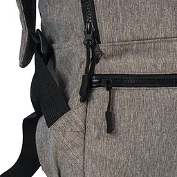 Рюкзак-антикрадій OOLOO Кенгуру mini 40x30x12 см,  кавовий 4240 - мініатюра 5
