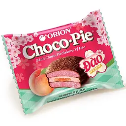 Тістечка Orion Chocopie Sakura Peach Cake 360 г - мініатюра 2
