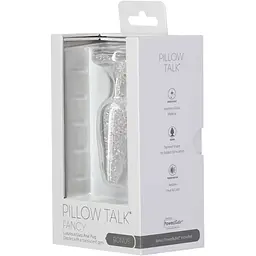 Скляна анальна пробка Pillow Talk Fancy Luxurious Glass Anal Plug - мініатюра 7