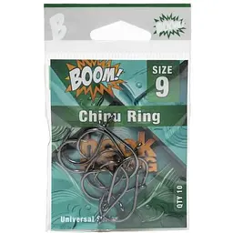 Гачок для мирної риби BOOM Chinu Ring №9 (10 шт/уп) (BN)