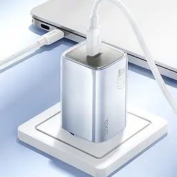 МЗП Hoco N48 Glorious PD65W (1USB-C) Blue - мініатюра 5