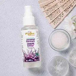 Лубрикант та масажний гель MyLove Aroma Series Grape 2в1 - мініатюра 3