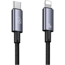 Кабель Usams US-SJ679 USB-C to Lightning 30W 3A 0.25m Tarnish (SJ679USB01) [153986]