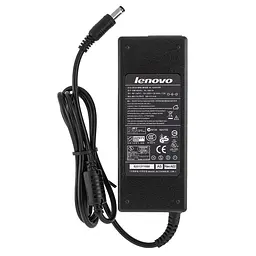 Блок живлення для ноутбука LENOVO 20V 4.5A 90W 5.5x2.5мм 3 hole прямий роз'єм чорний (без кабелю!) - мініатюра 2