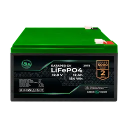 Акумулятор GV LiFePO4 12,8V - 12 Ah (154Wh)