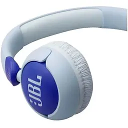 Навушники дитячі JBL Junior 320BT бездротові блакитні (JBLJR320BTBLU) - мініатюра 2