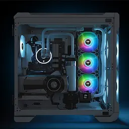 Вентилятор Thermaltake Pure Duo 12 ARGB Sync Radiator Fan 2-Fan Pack White (CL-F097-PL12SW-A) - мініатюра 6
