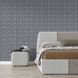 Панель стінова в рулоні 3D 700х3080х2мм Сіра Цегла (D) SW-00002535 - мініатюра 6