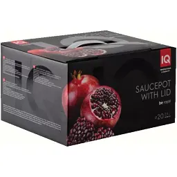 Каструля IQ Be Royal з кришкою 20 см 2.9 л (IQ-2051-20) - мініатюра 6