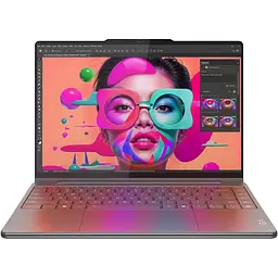 Ноутбук 2 in 1 LENOVO Yoga 9 14ILL10, Intel Core Ultra 7 258V до 4.8GHz, 14" 2.8K Touch, 32GB, 1TB, Intel Arc 140V graphics, Windows 11 Pro - мініатюра 2