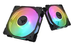 Вентилятор Asus TUF Gaming TR120 ARGB Triple Pack Black (90DA0090-B09020) - мініатюра 9