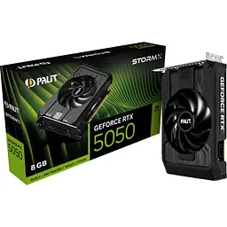 Відеокарта Palit GeForce RTX 5050 StormX 8GB [NE65050019P1-GB2070F] UA [149033]