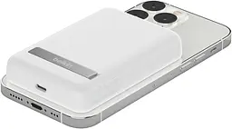 Belkin Акумулятор портативний літій-іонний Power Bank 5000мА·год, MagSafe Wireless, білий - мініатюра 4