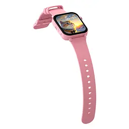 Смарт годинник-телефон дитячі Wonlex KT36 Original з відеодзвінком WI-FI GPS SIM-карта Pink (18347) - мініатюра 2