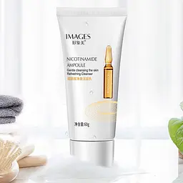 Пінка для вмивання Images Nicotinamide Ampoule Cleancer, 60 мл - мініатюра 2