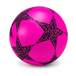 Дитячий гумовий м'яч Зірка Bambi RB20302(Pink) 60 грам, діаметр 18 см