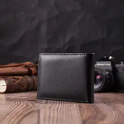Чоловічий шкіряний портмоне ST Leather 11,5х9х1 см acs0028311 - мініатюра 7