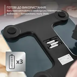 Ваги підлогові Tefal Goodvibes Life+ сині (BM9720F0) - мініатюра 3