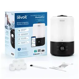 Зволожувач повітря Levoit Dual 200S Pro Smart Top-Fill LUH-D301S-KEUR чорно-білий (HEAPHULVSEU0079Y) - мініатюра 4