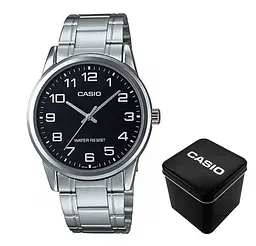 Чоловічий годинник Casio MTP-V001D-1B Сріблястий ( AT1141-0112 )