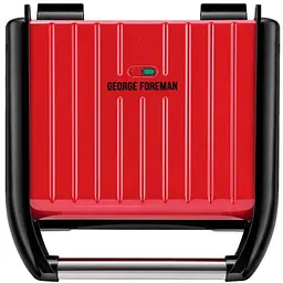 Електрогриль George Foreman 25040-56 Family Steel Grill 1650 Вт Червоний (25040-56GF)