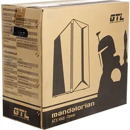 Корпус GTL N3202C Mandalorian Black без БП (N3202C) - мініатюра 5