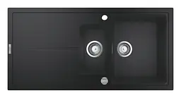 Кухонна мийка Grohe K400 из композита 31642AP0, Чорний матовий