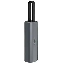 Мережевий адаптер TP-Link UE302C, Grey, Type-C 3.0 - RJ45 (2.5 Гбіт/с), 10 см - мініатюра 2