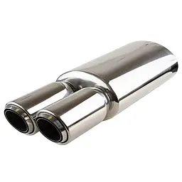 Прямоточний глушник 63 мм D2,5" (НГ-0792)